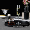 custom gold rim glass wine glasses for Wedding